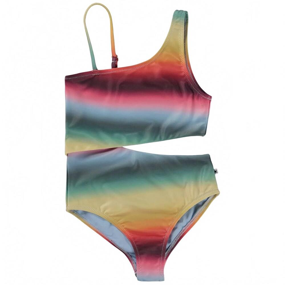NEW MOLO girl's mist swimsuit in rainbow